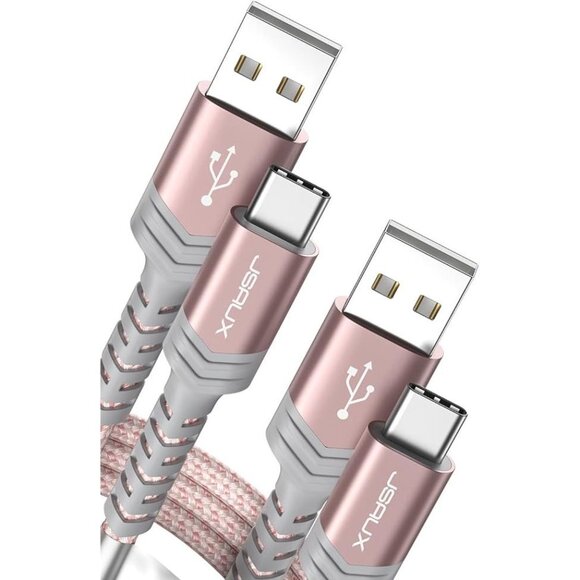USB Type C Cable 3A Fast Charging, 2 Pack 10Ft - Picture 1 of 6
